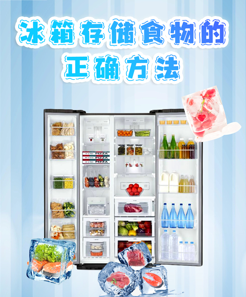 【豫健科普】冰箱存储食物的正确方法